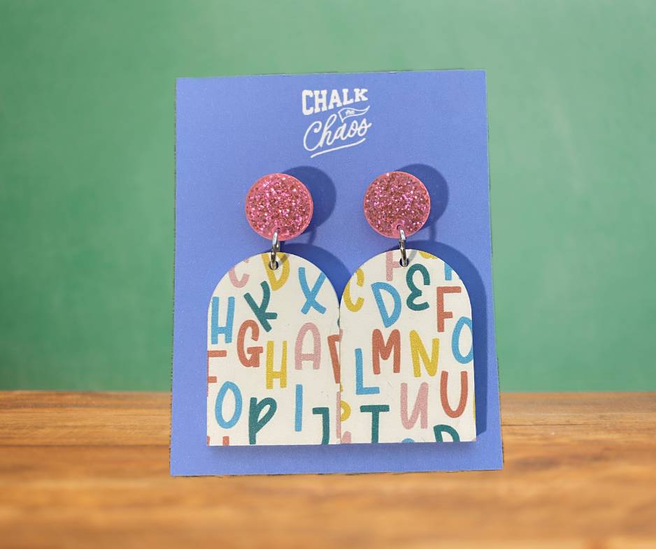 Alphabet Earring