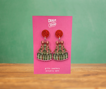 Load image into Gallery viewer, Book Tree Earrings
