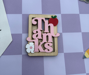 Thanks Gift Card Holder
