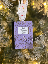 Load image into Gallery viewer, Best Teacher Ever Notebook Gift Card Holder and Ornament
