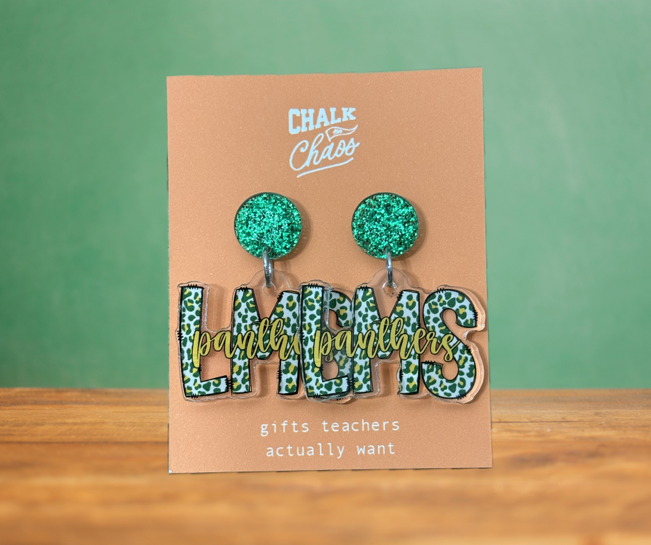 LMS Panthers Earrings