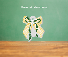 Load image into Gallery viewer, Panther Pride Bow Earrings
