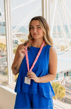 Load image into Gallery viewer, Pink Fresh Page Lanyard
