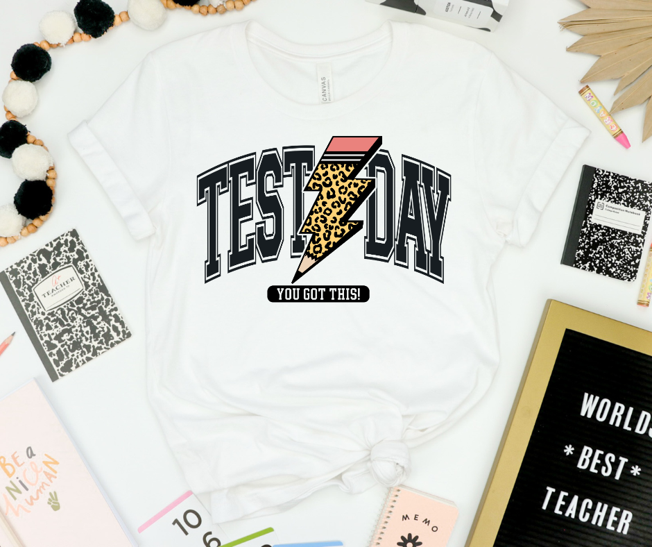 Test Day Leopard Print