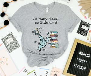 So many books! Tee